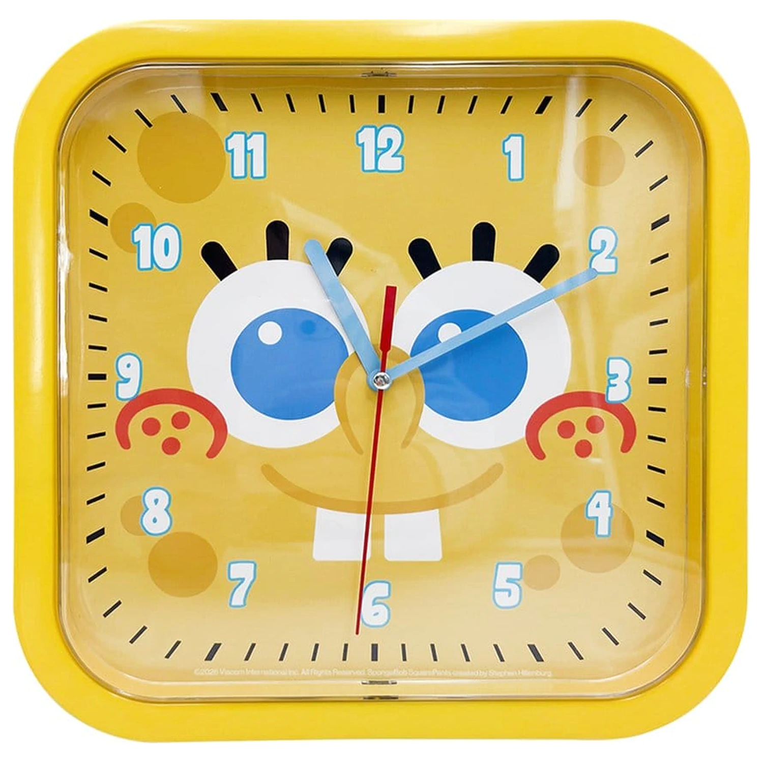 Spongebob zidni sat kvadrat Spongebob fotografija proizvoda