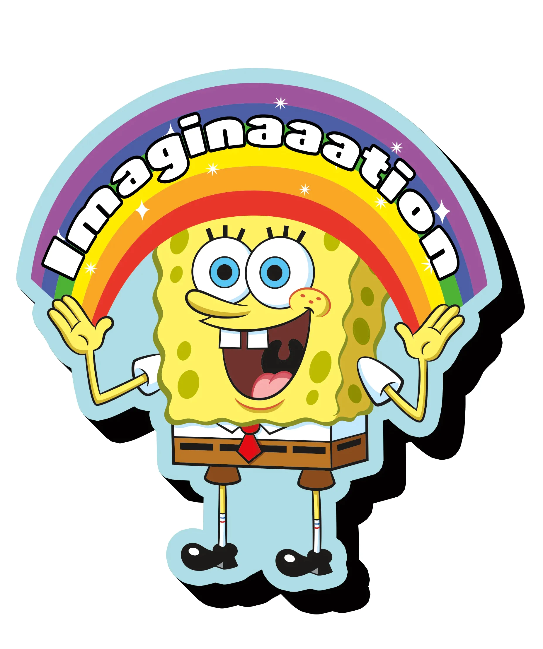 SPONGEBOB SQUAREPANTES Imagination Glomazni Magnet fotografija proizvoda