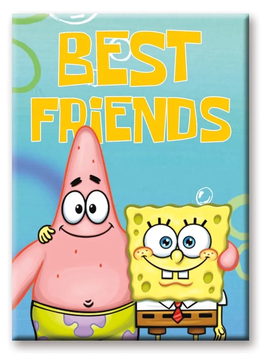 SPONGEBOB SQUAREPANTS Best Friends Magnet - Magnet najbolji prijatelji fotografija proizvoda