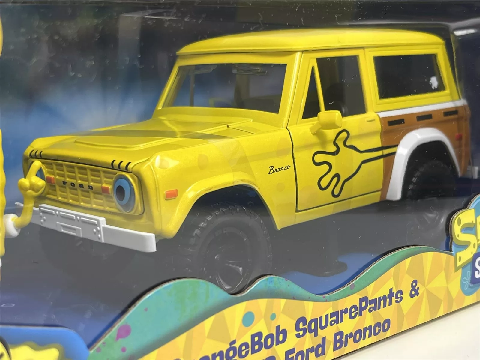 Spongebob Squarepants Diecast Model 1/24 1973 Ford Bronco Model u mjerilu fotografija proizvoda