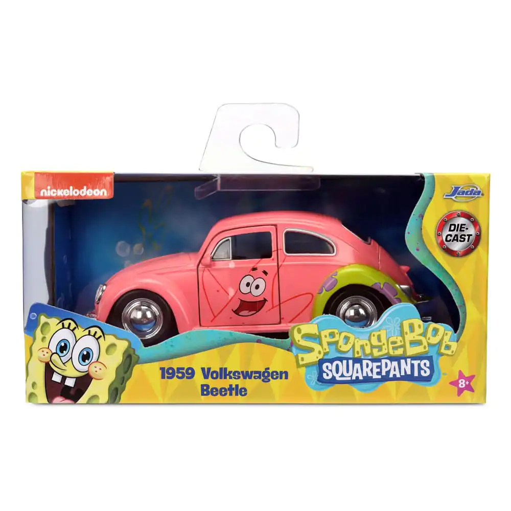 Spongebob Squarepants Diecast Model 1/32 model 1959 VW Beetle Patrick fotografija proizvoda