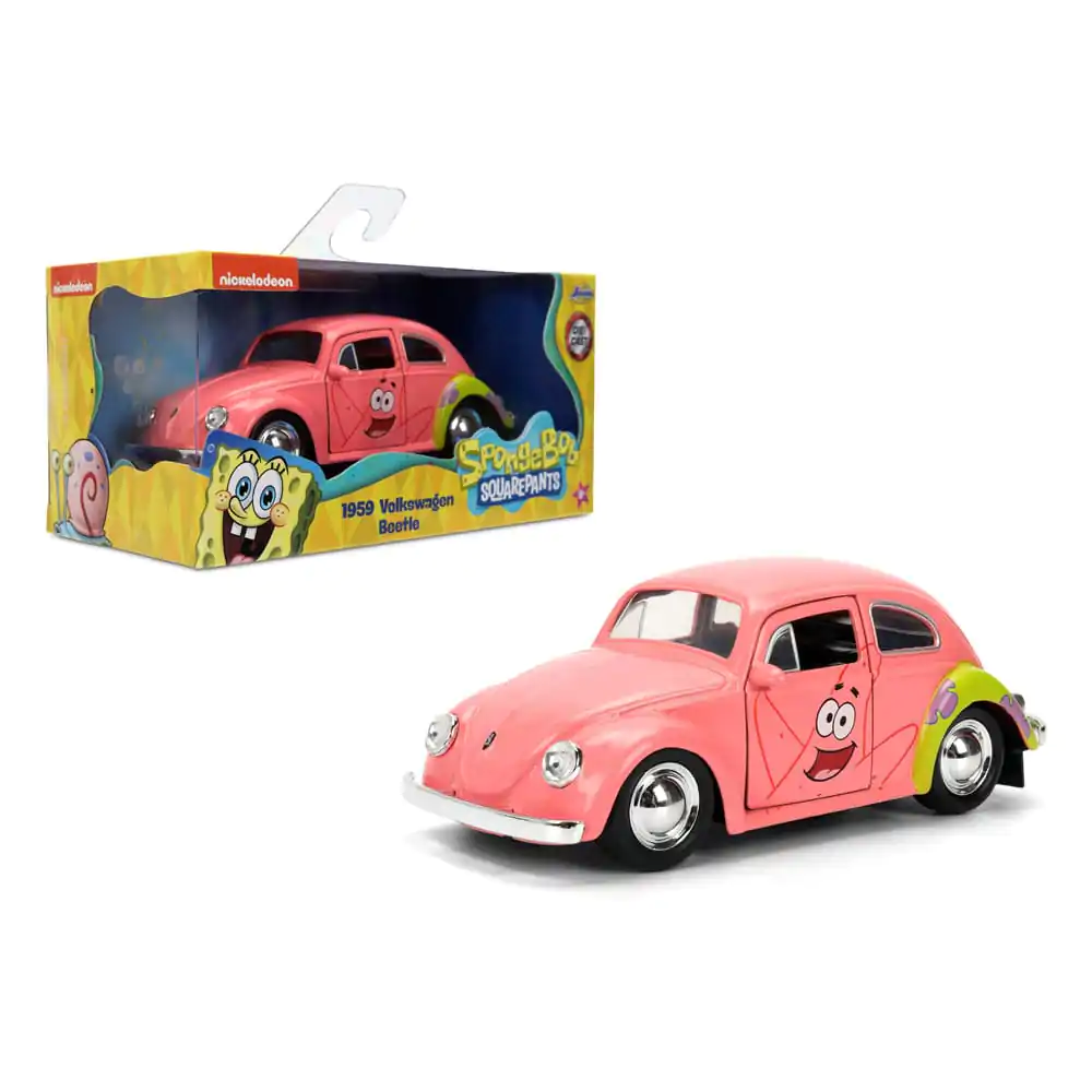 Spongebob Squarepants Diecast Model 1/32 model 1959 VW Beetle Patrick fotografija proizvoda