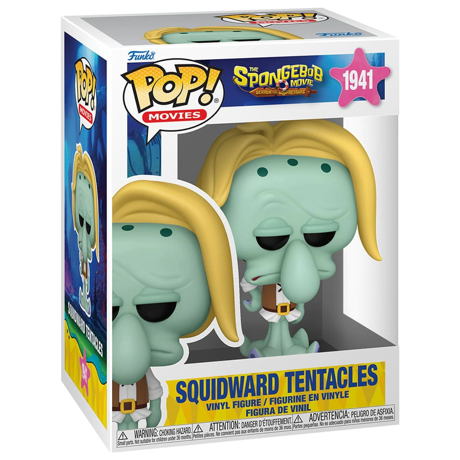 SpongeBob SquarePants Funko POP! Vinilna figura Squidward Tentacles (Pirate) 9 cm fotografija proizvoda