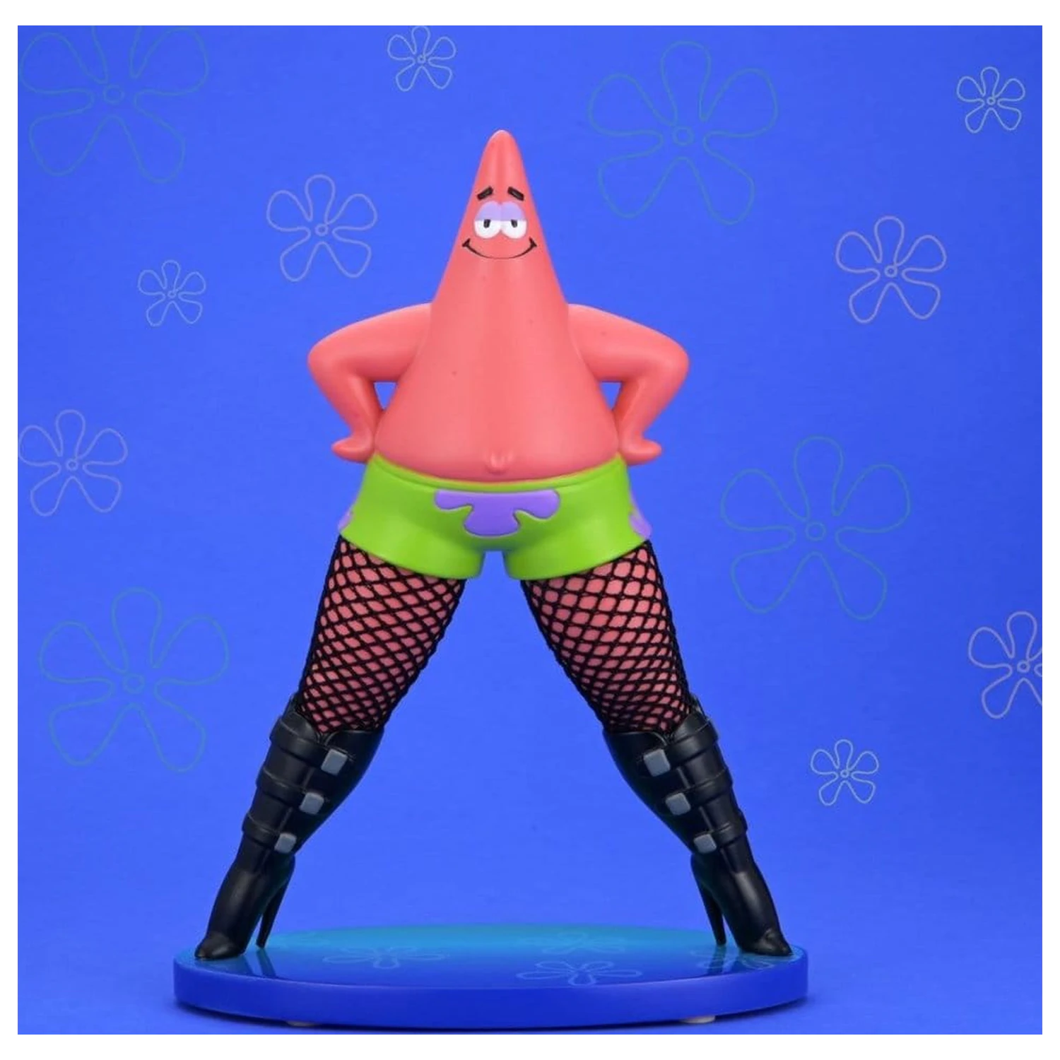 SpongeBob SquarePants Goofy Goober Rock Umjetnička Figura Patrick Star in Fishnets 15 cm fotografija proizvoda
