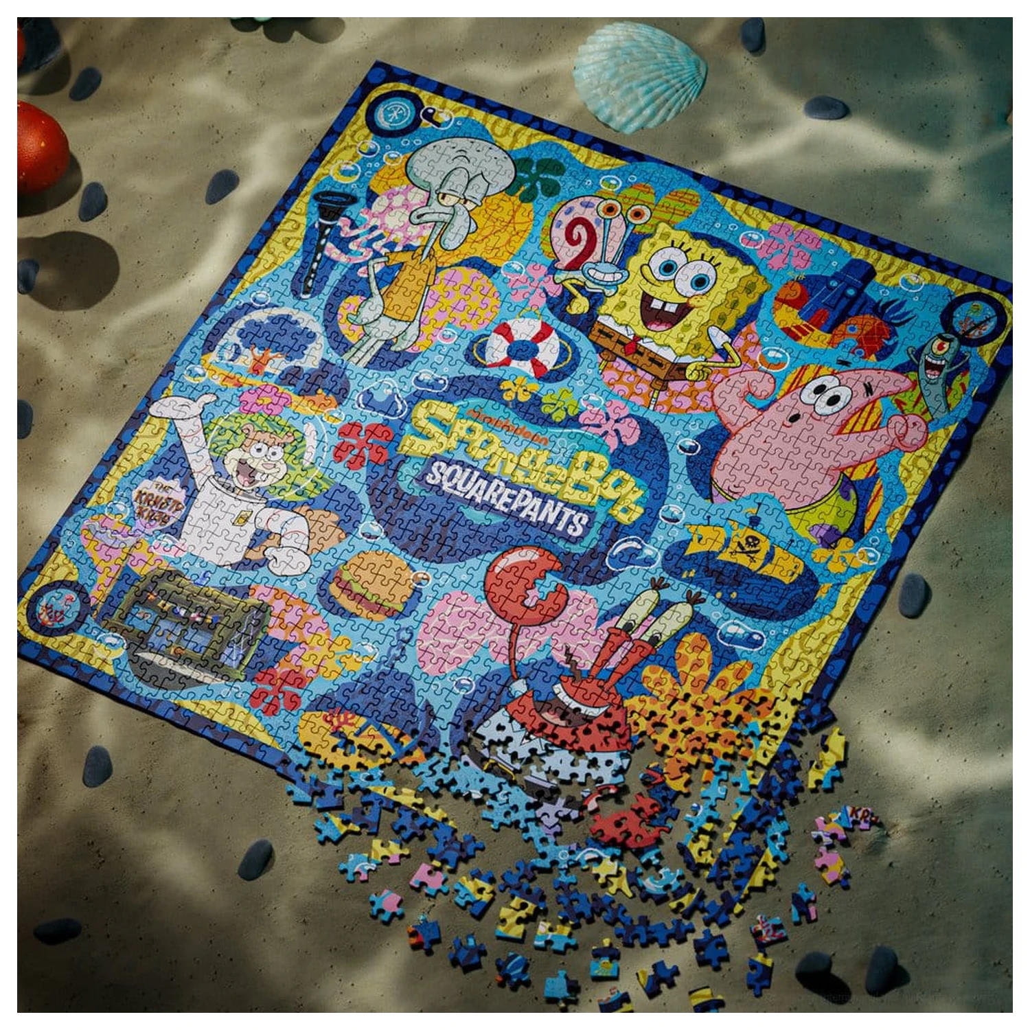 SpongeBob SquarePants višedimenzionalna slagalica (1000 komada) fotografija proizvoda