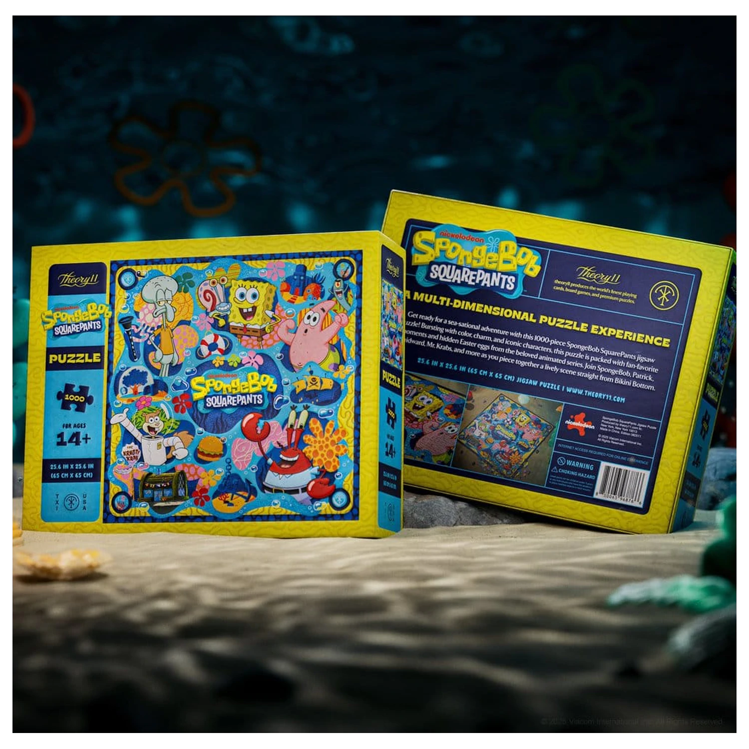 SpongeBob SquarePants višedimenzionalna slagalica (1000 komada) fotografija proizvoda