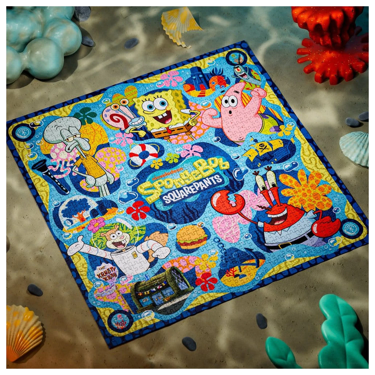SpongeBob SquarePants višedimenzionalna slagalica (1000 komada) fotografija proizvoda