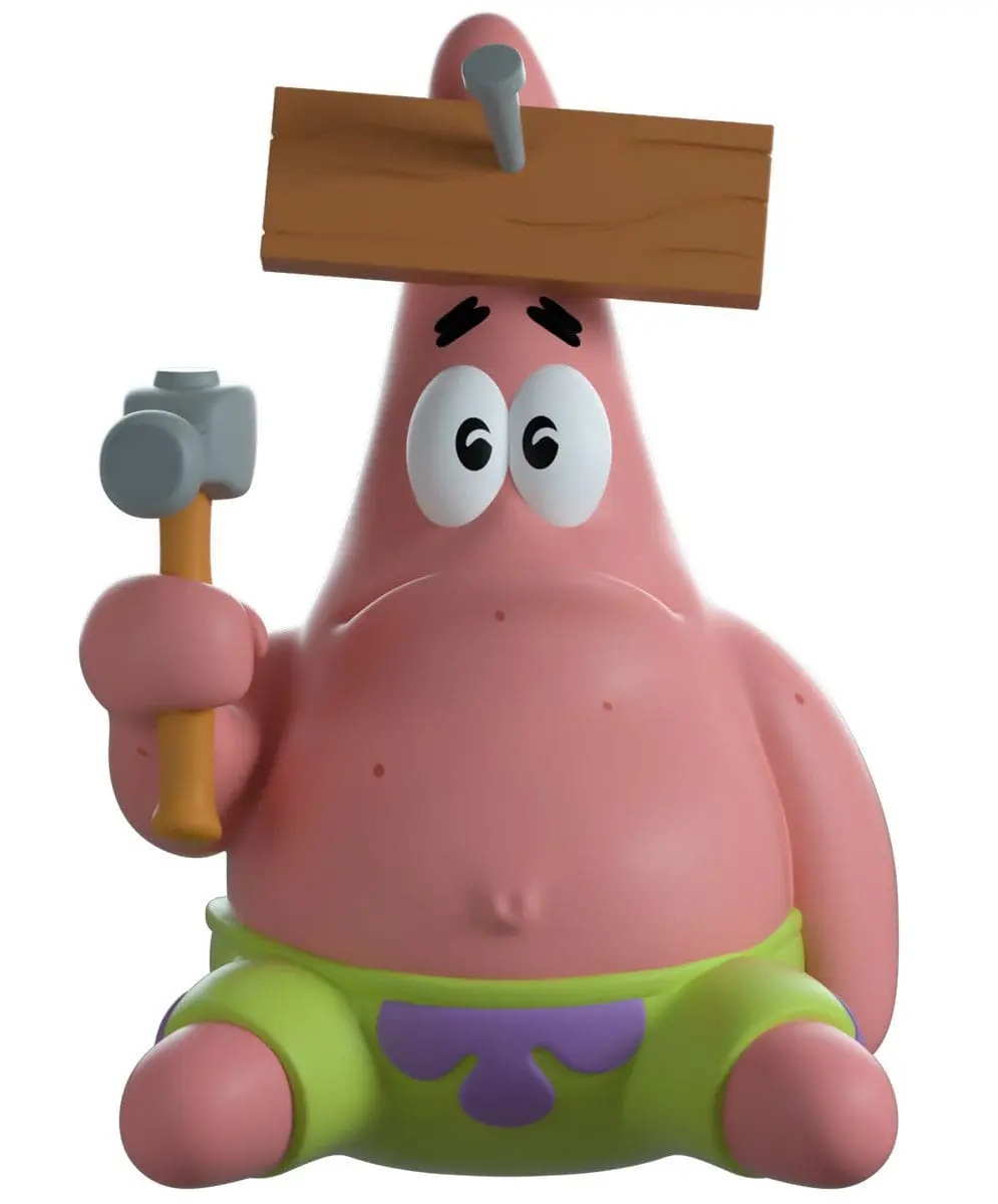 SpongeBob SquarePants Vinyl Figura Nail on Head Patrick 10 cm fotografija proizvoda