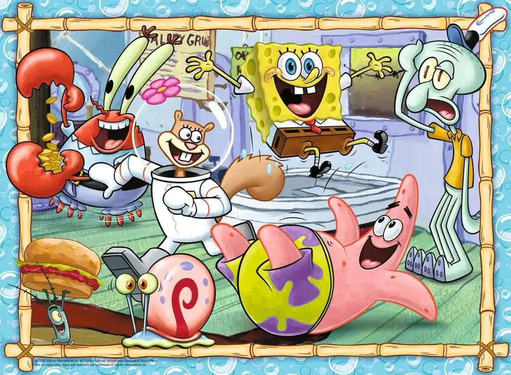 SpongeBob SquarePants Dječja Slagalica XXL New Adventures in Bikini Bottom (200 dijelova) fotografija proizvoda
