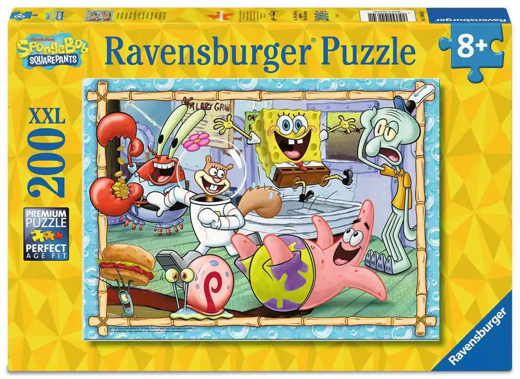 SpongeBob SquarePants Dječja Slagalica XXL New Adventures in Bikini Bottom (200 dijelova) fotografija proizvoda