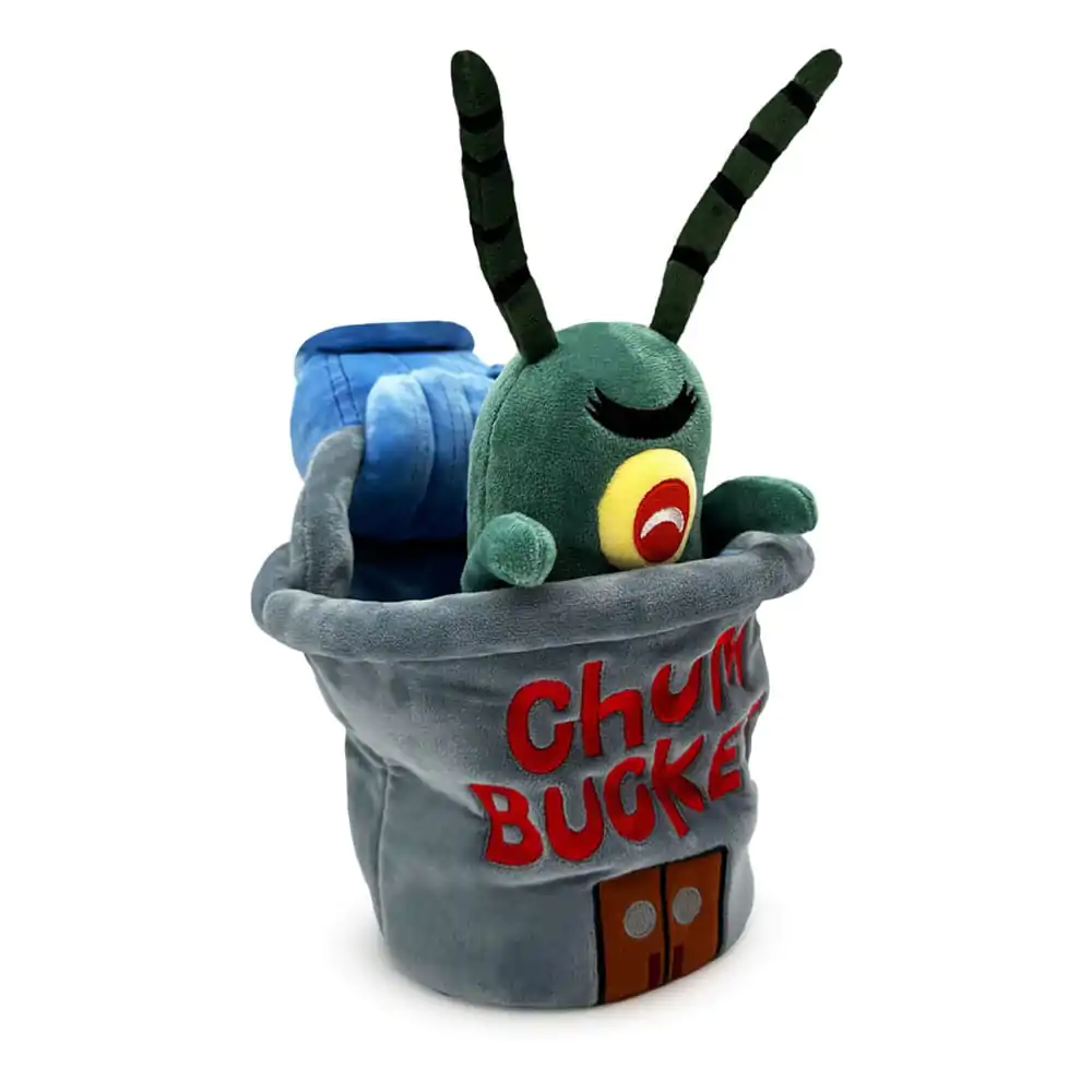 SpongeBob SquarePants Plišana Figura Plankton Chum Bucket 22 cm fotografija proizvoda