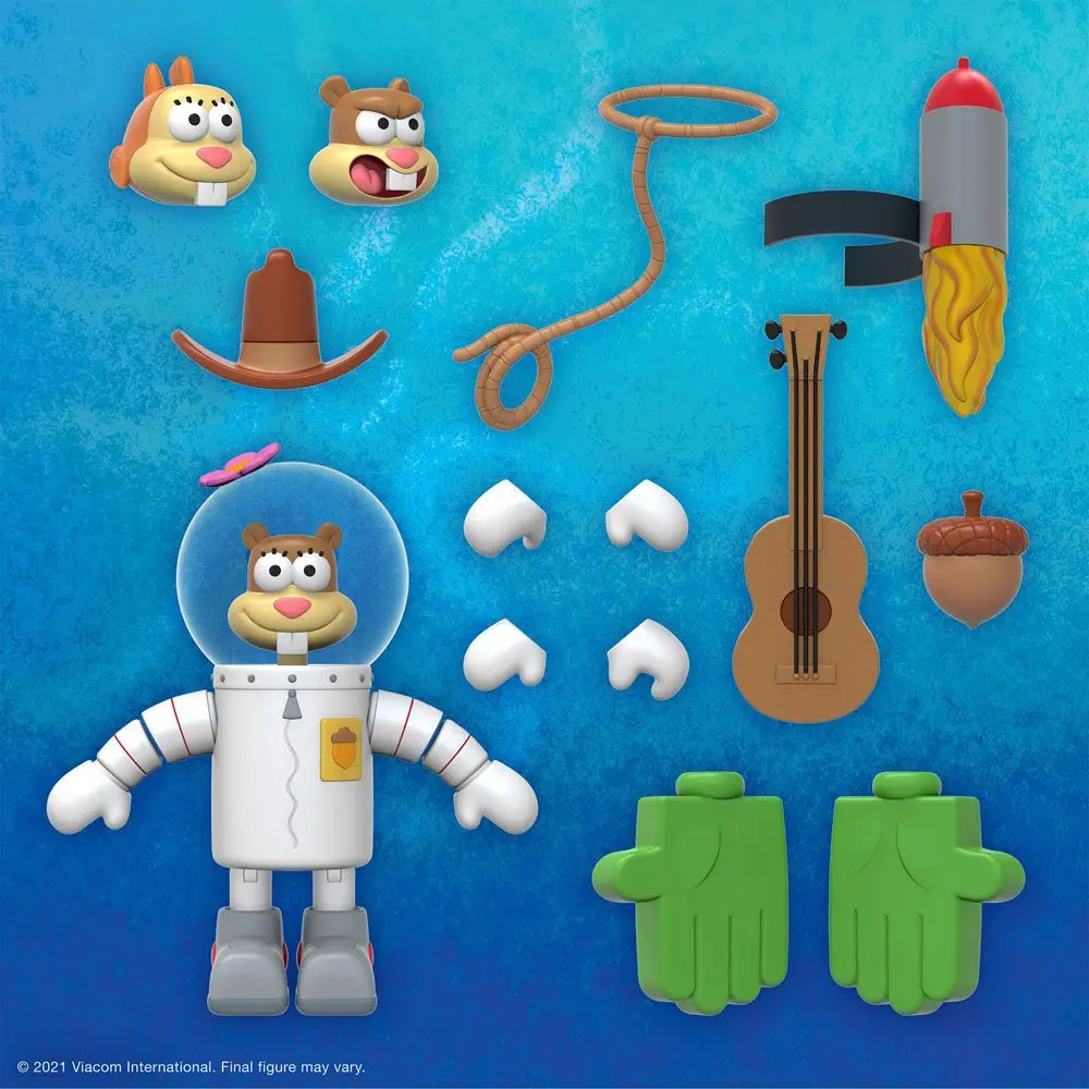 SpongeBob Ultimates akcijska figura Sandy Cheeks 18 cm fotografija proizvoda