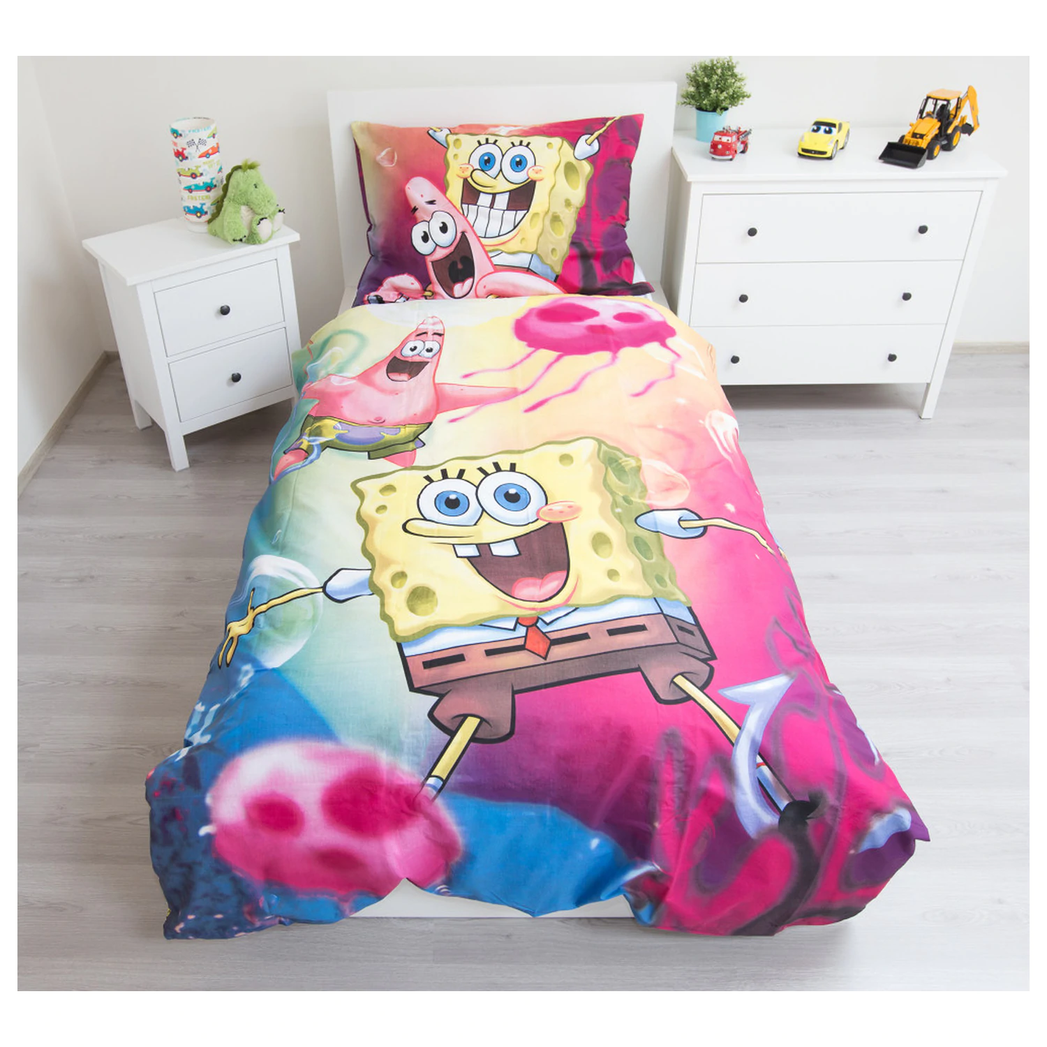 SpongeBob SquarePants Bikini Bottom Navlaka za poplun fotografija proizvoda