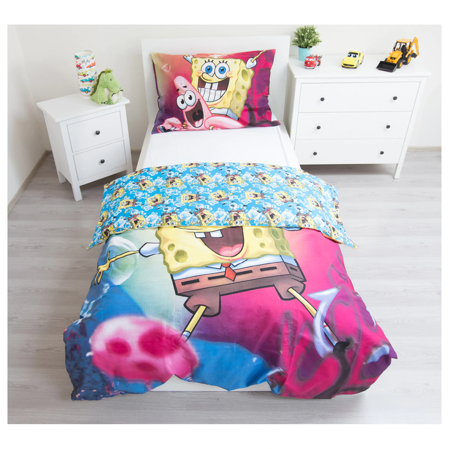 SpongeBob SquarePants Bikini Bottom Navlaka za poplun fotografija proizvoda