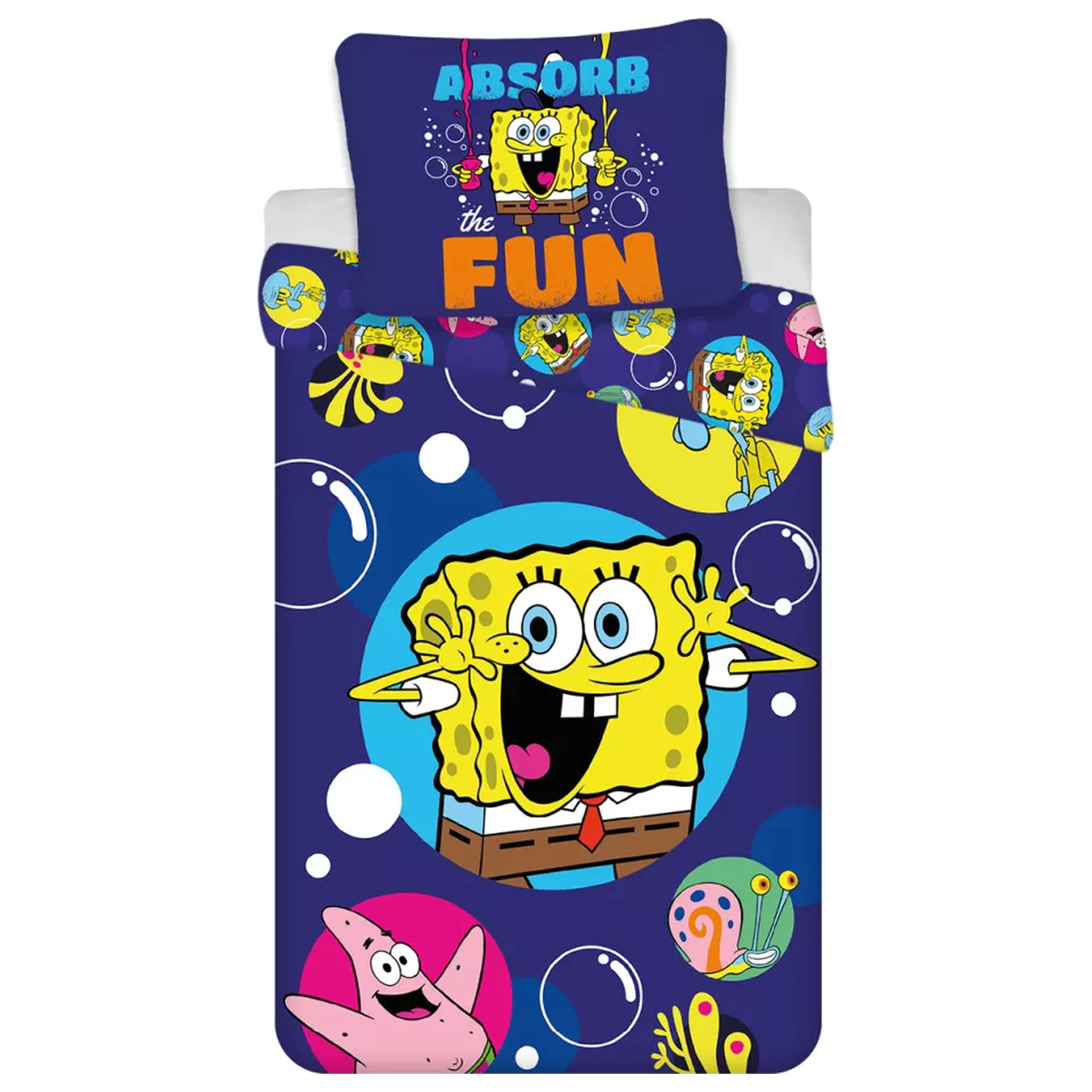SpongeBob Fun Toddler Navlaka za poplun fotografija proizvoda
