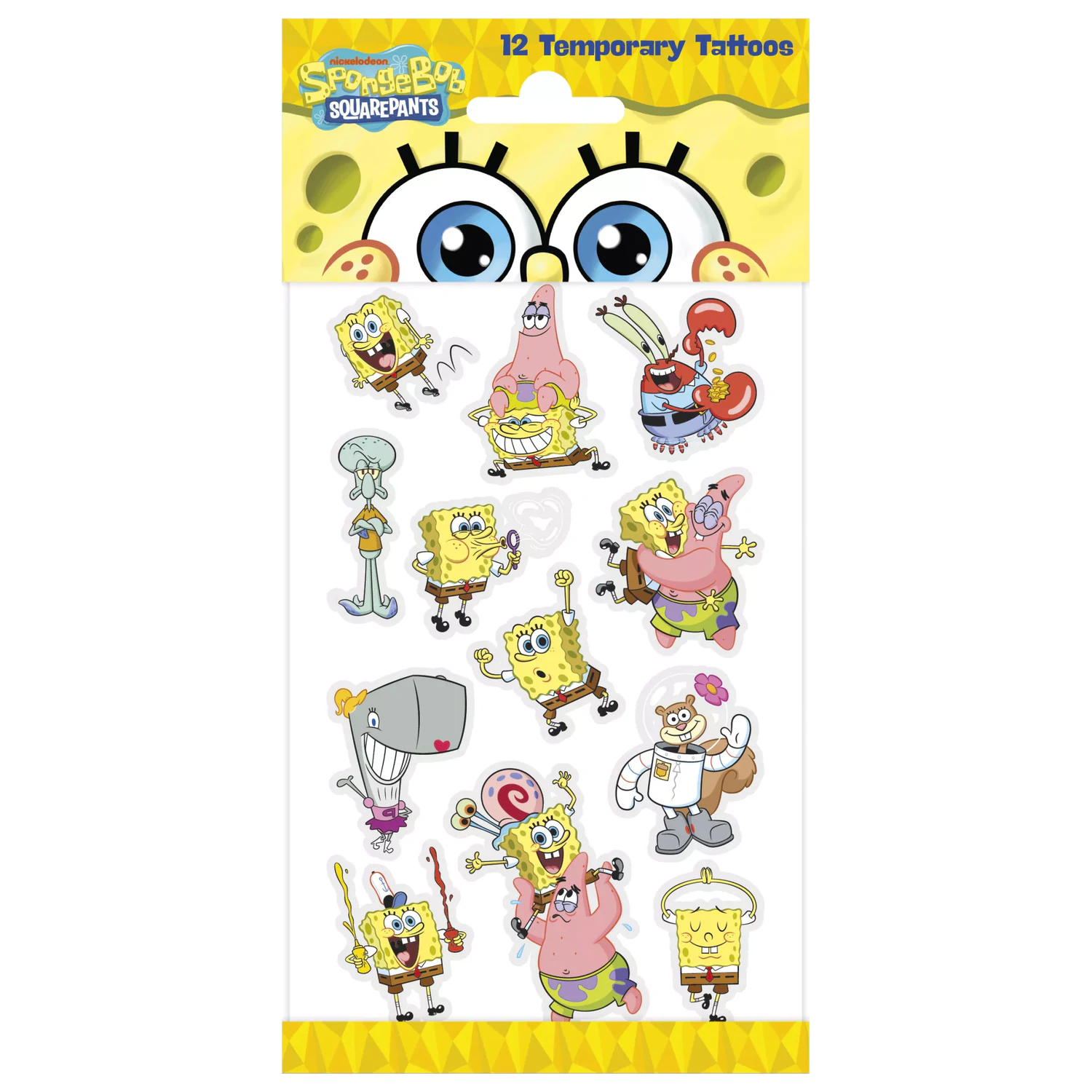 SpongeBob Zabavne tetovaže 12 kom fotografija proizvoda