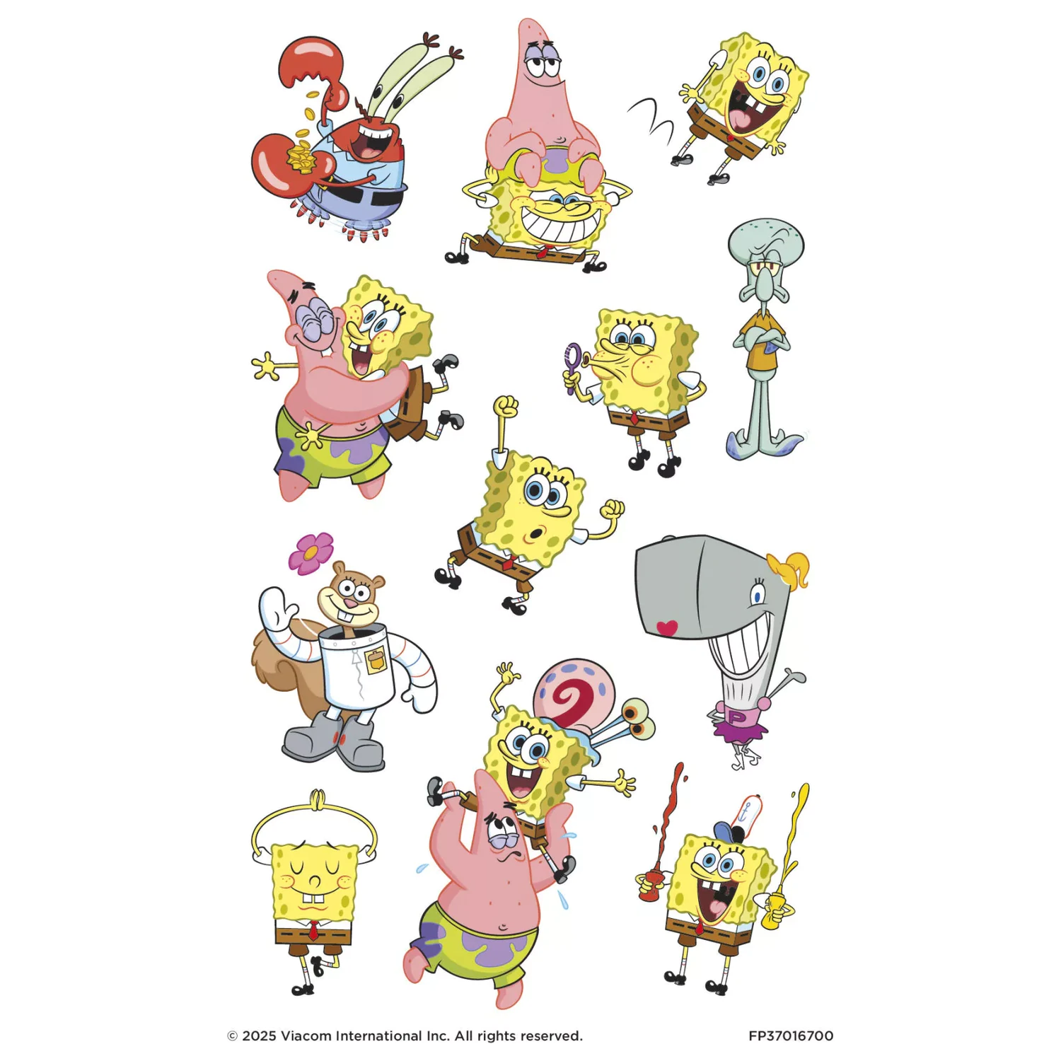 SpongeBob Zabavne tetovaže 12 kom fotografija proizvoda