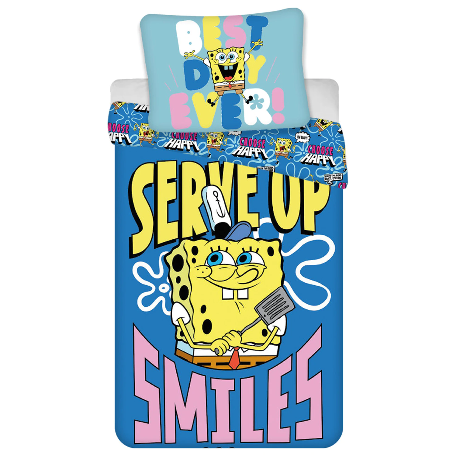 SpongeBob Serve Up Navlaka za poplun fotografija proizvoda