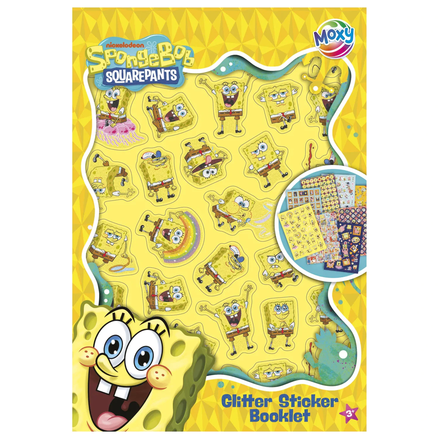 SpongeBob Smile paket naljepnica, 8 listova fotografija proizvoda