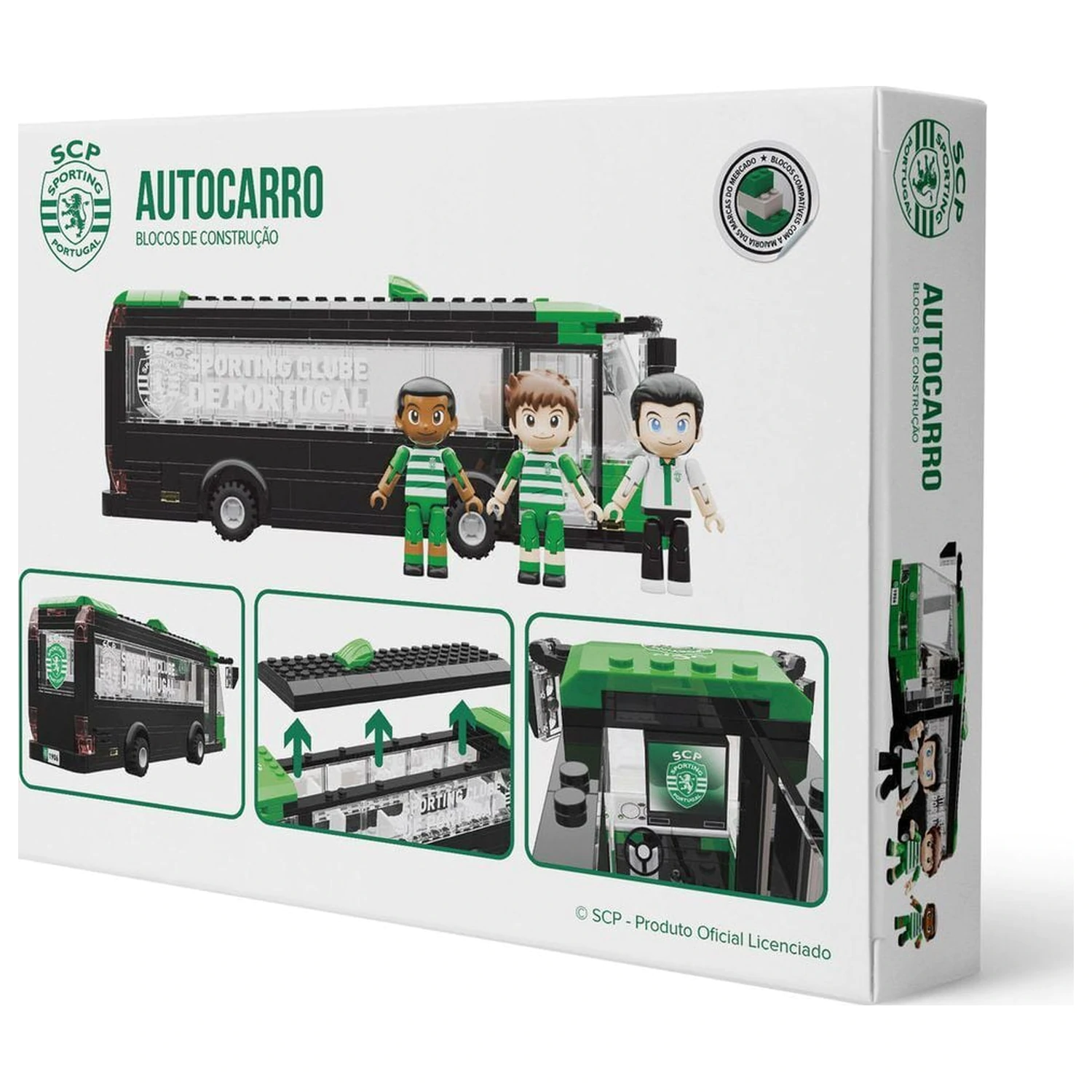 Sporting CP autobusni set s figurama 332 komada fotografija proizvoda