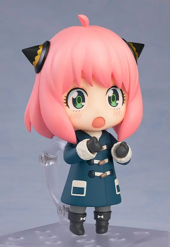 Spy × Family Nendoroid akcijska figura Anya Forger: Zimska odjeća verzija 10 cm fotografija proizvoda