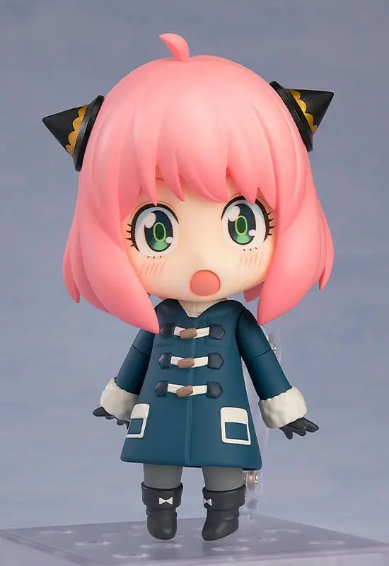 Spy × Family Nendoroid akcijska figura Anya Forger: Zimska odjeća verzija 10 cm fotografija proizvoda