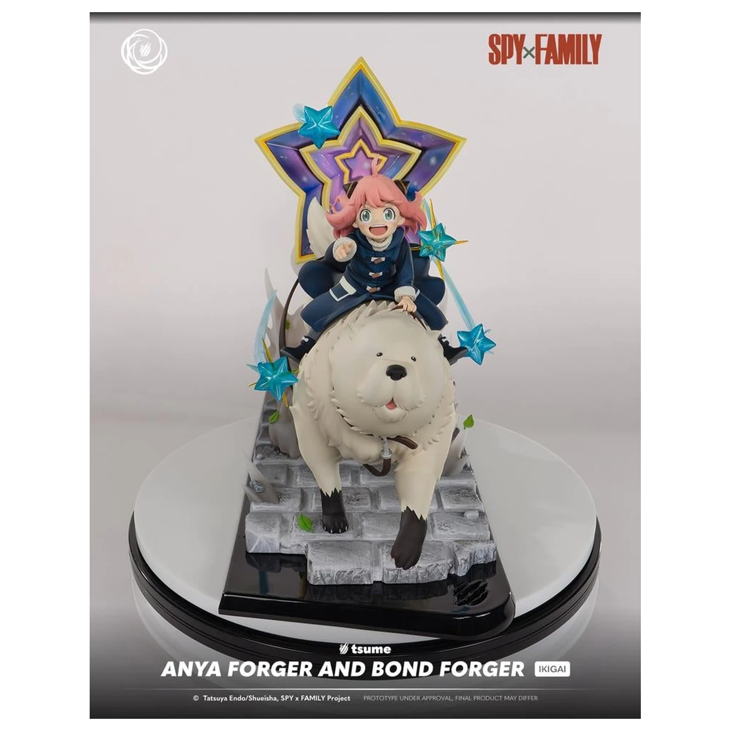 Spy x Family Anya Forger & Bond Statua Ikigai 1/6 By Tsume 32 cm fotografija proizvoda