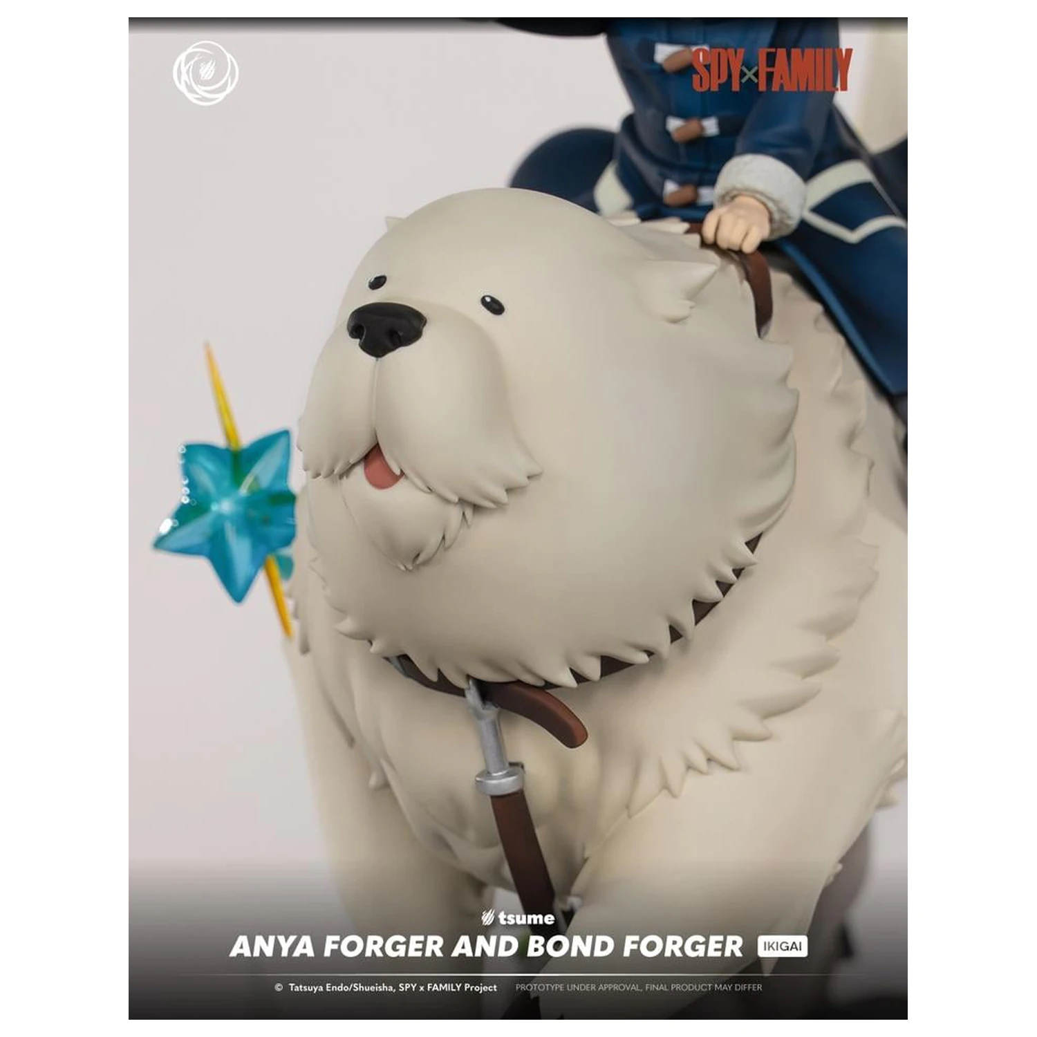 Spy x Family Anya Forger & Bond Statua Ikigai 1/6 By Tsume 32 cm fotografija proizvoda