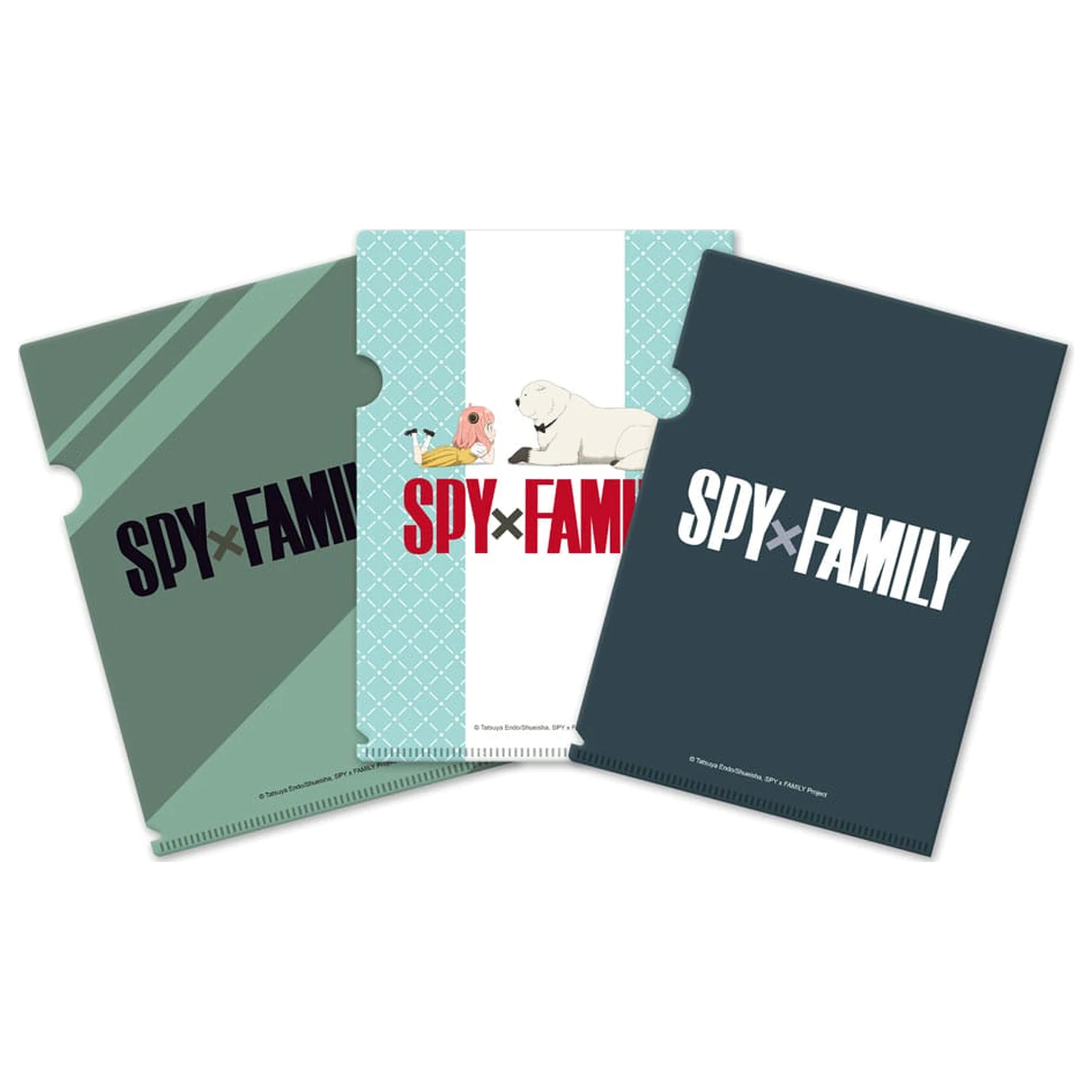 Spy x Family set prozirnih mapa (clearfile) od 3 komada Sezona 3 fotografija proizvoda