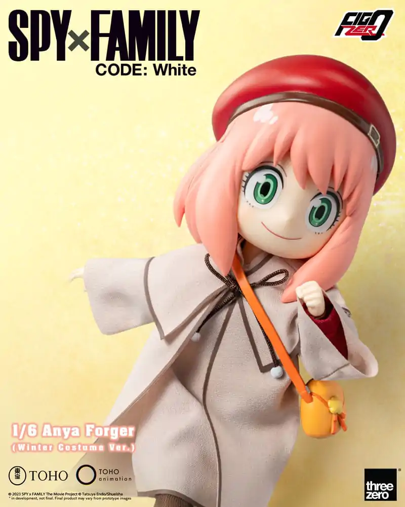 Spy x Family Code: White FigZero akcijska figura 1/6 Anya Forger zimska kostimska verzija 17 cm fotografija proizvoda