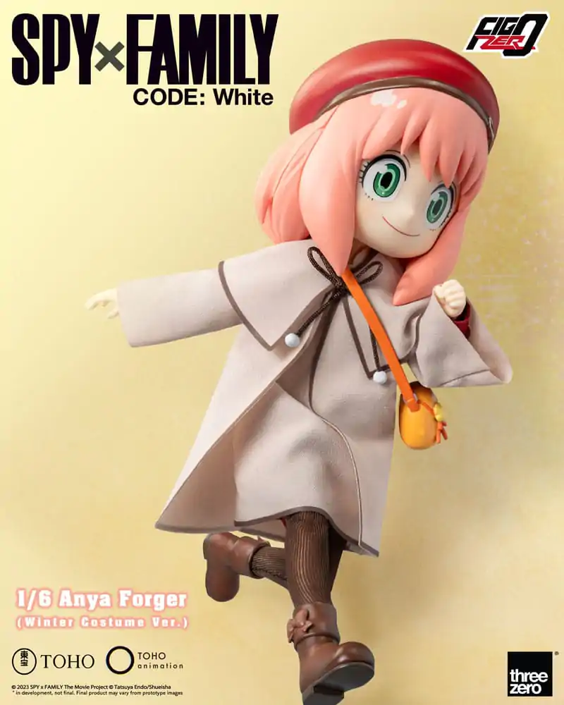 Spy x Family Code: White FigZero akcijska figura 1/6 Anya Forger zimska kostimska verzija 17 cm fotografija proizvoda