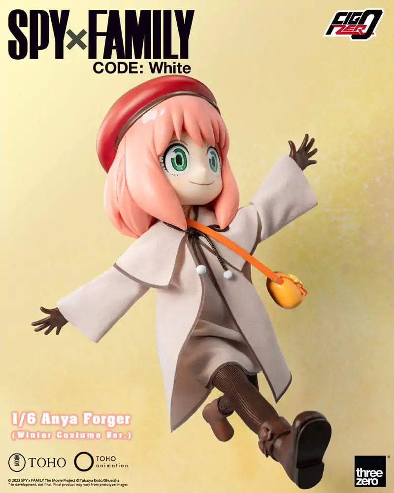 Spy x Family Code: White FigZero akcijska figura 1/6 Anya Forger zimska kostimska verzija 17 cm fotografija proizvoda