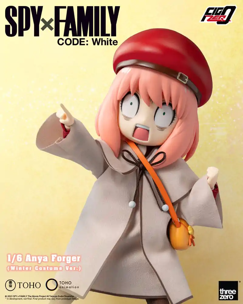 Spy x Family Code: White FigZero akcijska figura 1/6 Anya Forger zimska kostimska verzija 17 cm fotografija proizvoda