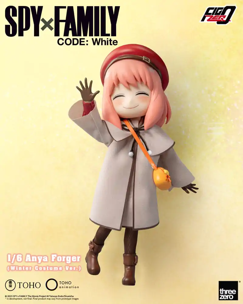 Spy x Family Code: White FigZero akcijska figura 1/6 Anya Forger zimska kostimska verzija 17 cm fotografija proizvoda