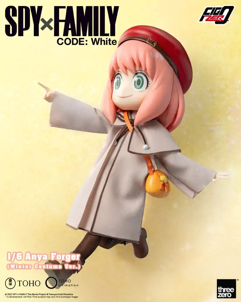 Spy x Family Code: White FigZero akcijska figura 1/6 Anya Forger zimska kostimska verzija 17 cm fotografija proizvoda