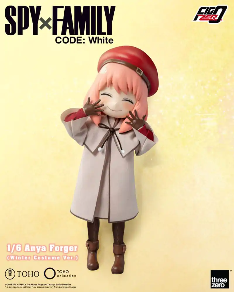 Spy x Family Code: White FigZero akcijska figura 1/6 Anya Forger zimska kostimska verzija 17 cm fotografija proizvoda