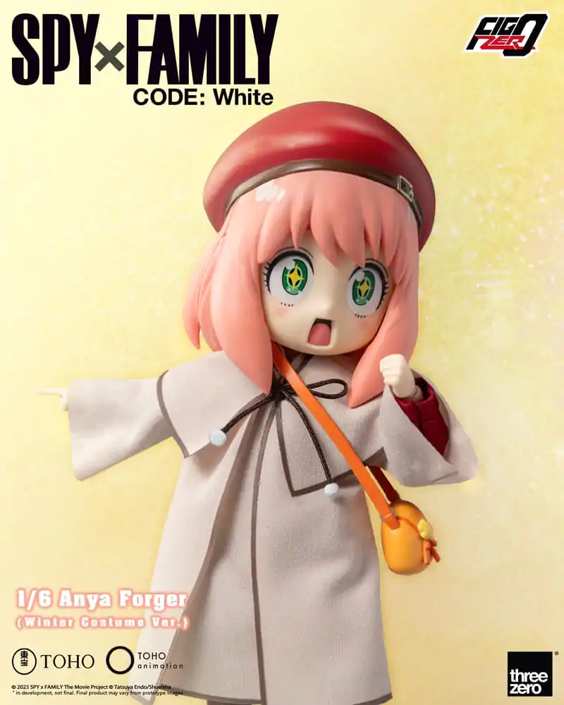 Spy x Family Code: White FigZero akcijska figura 1/6 Anya Forger zimska kostimska verzija 17 cm fotografija proizvoda