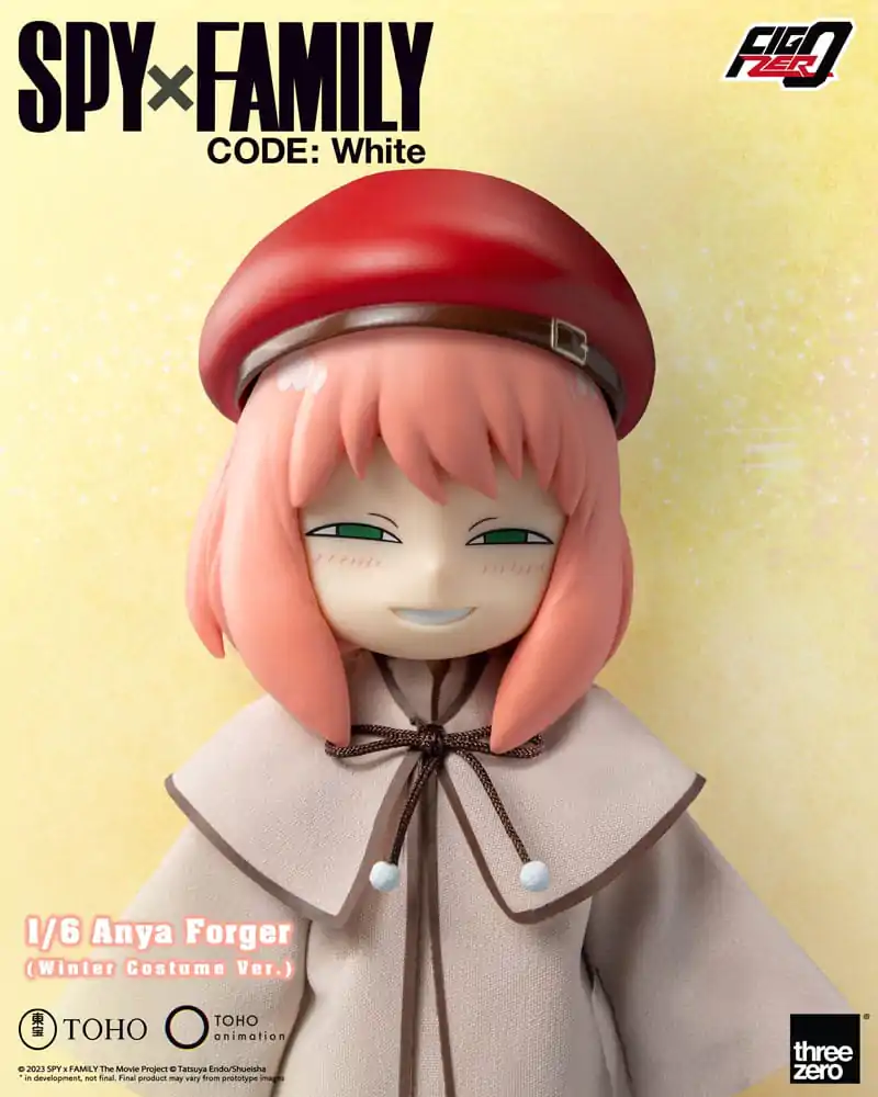 Spy x Family Code: White FigZero akcijska figura 1/6 Anya Forger zimska kostimska verzija 17 cm fotografija proizvoda