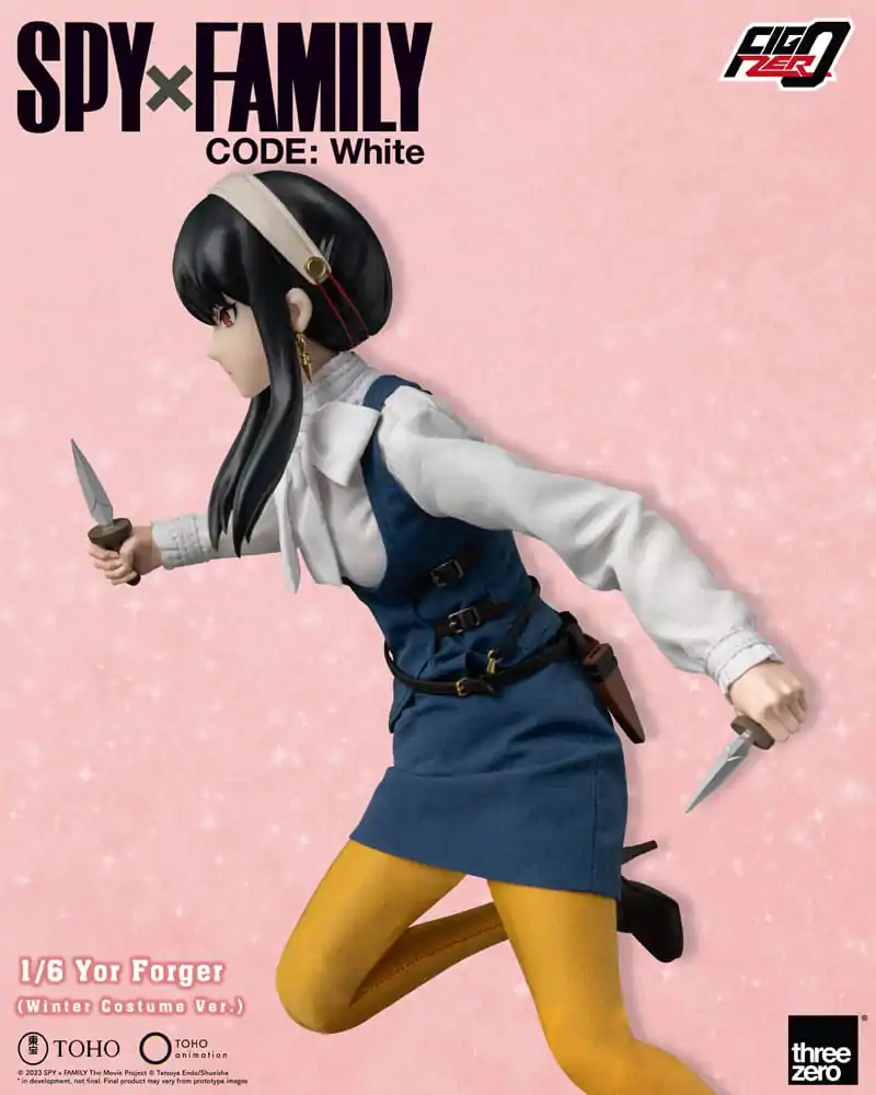 Spy x Family FigZero akcijska figura 1/6 Yor Forger (Winter Costume Ver.) 28 cm fotografija proizvoda