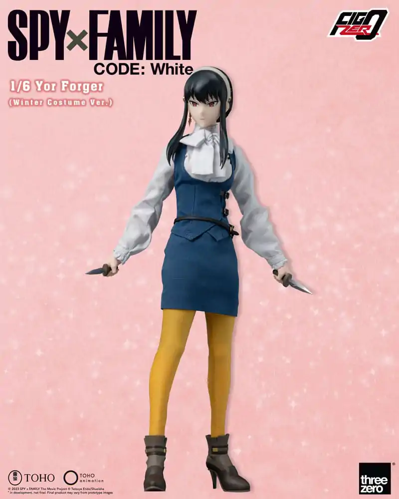 Spy x Family FigZero akcijska figura 1/6 Yor Forger (Winter Costume Ver.) 28 cm fotografija proizvoda