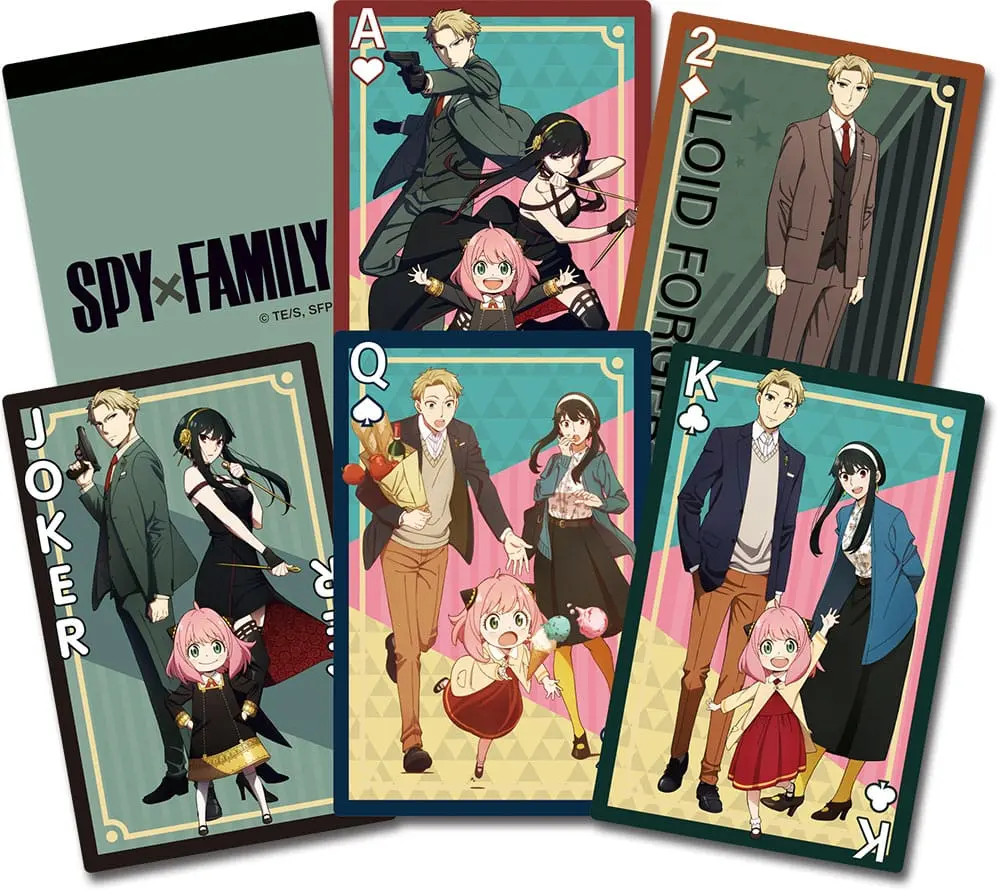 Spy x Family Playing Cards Forger Family - igraće karte fotografija proizvoda