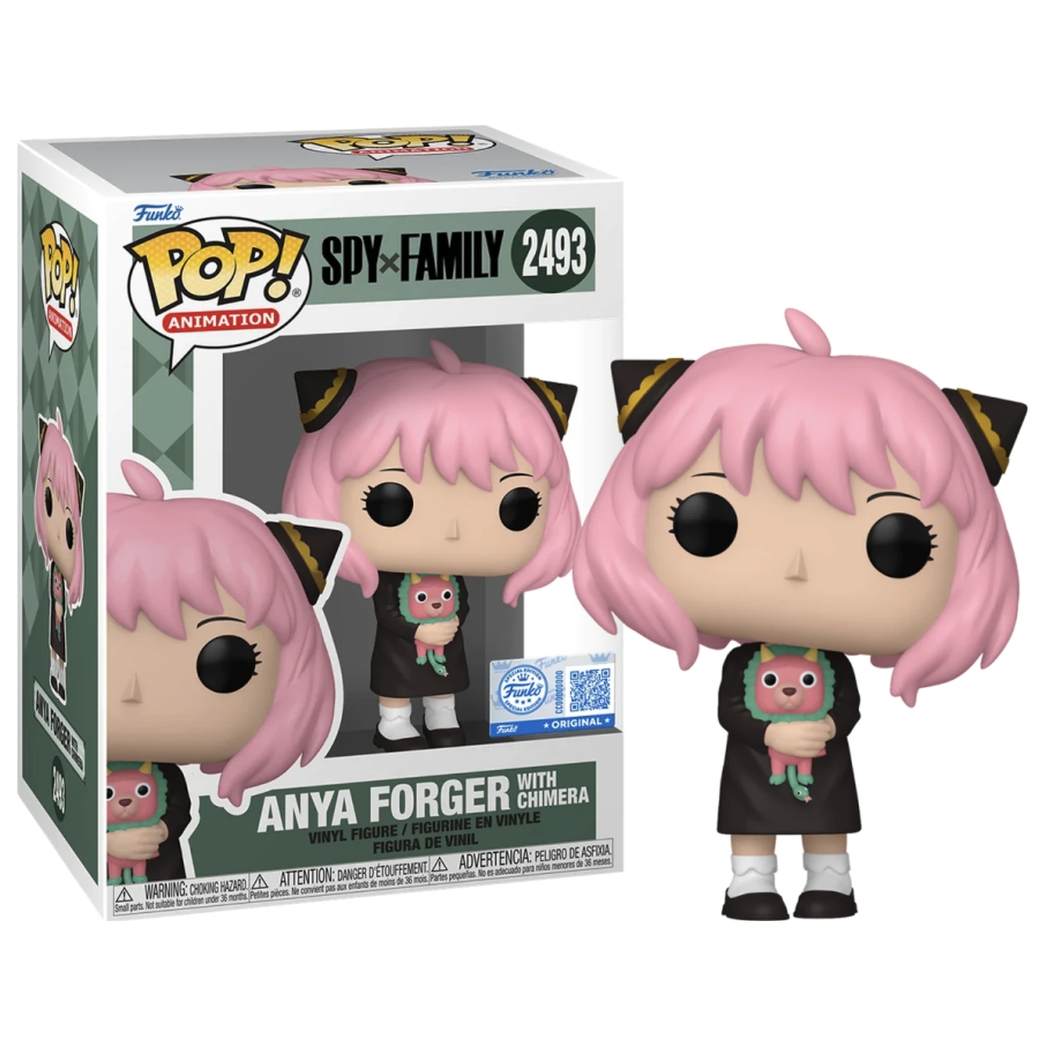 SPY x FAMILY Funko POP Animacija Br. 2493 Anya Forger s Chimerom fotografija proizvoda