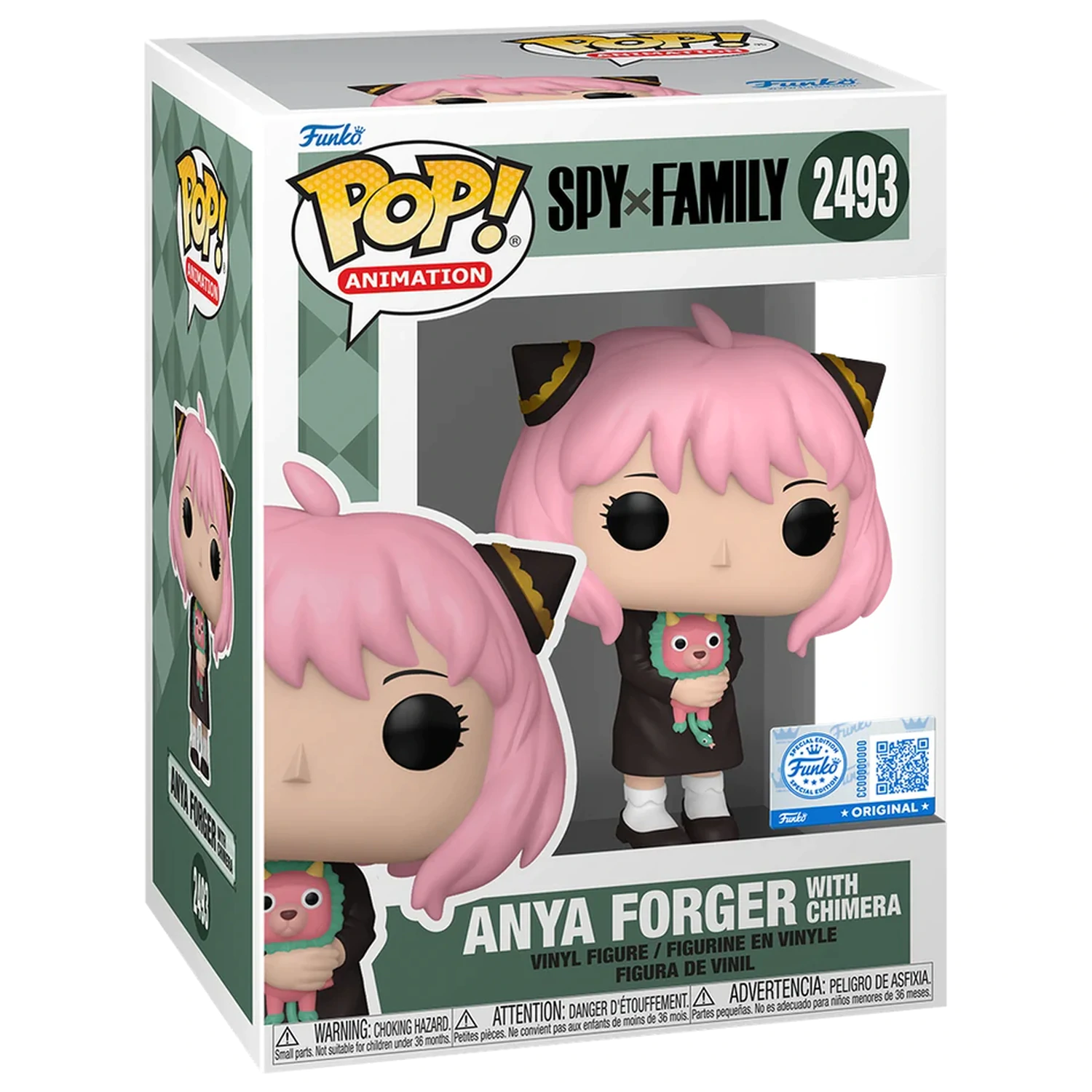 SPY x FAMILY Funko POP Animacija Br. 2493 Anya Forger s Chimerom fotografija proizvoda