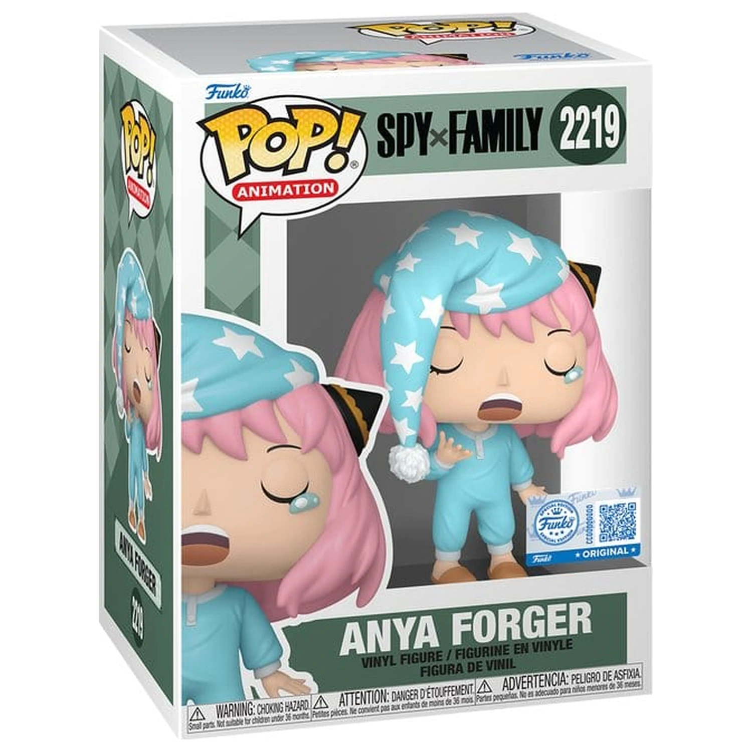 Spy x Family Funko POP! Animation vinilna figura Anya Forger (Pajamas) 9 cm fotografija proizvoda