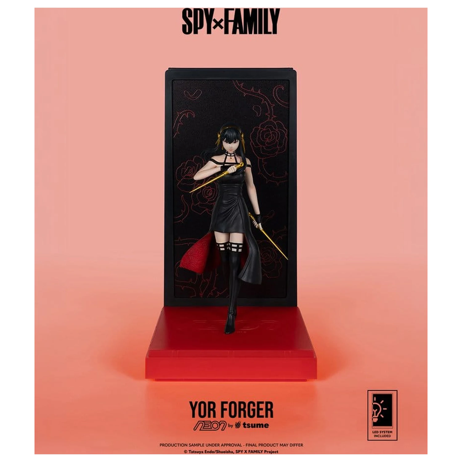 Spy x Family Neon Figura 1/9 Yor Forger 20 cm fotografija proizvoda