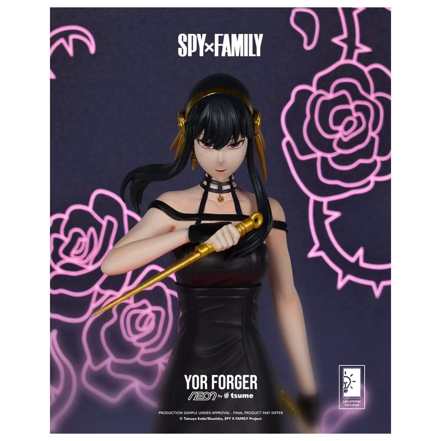 Spy x Family Neon Figura 1/9 Yor Forger 20 cm fotografija proizvoda