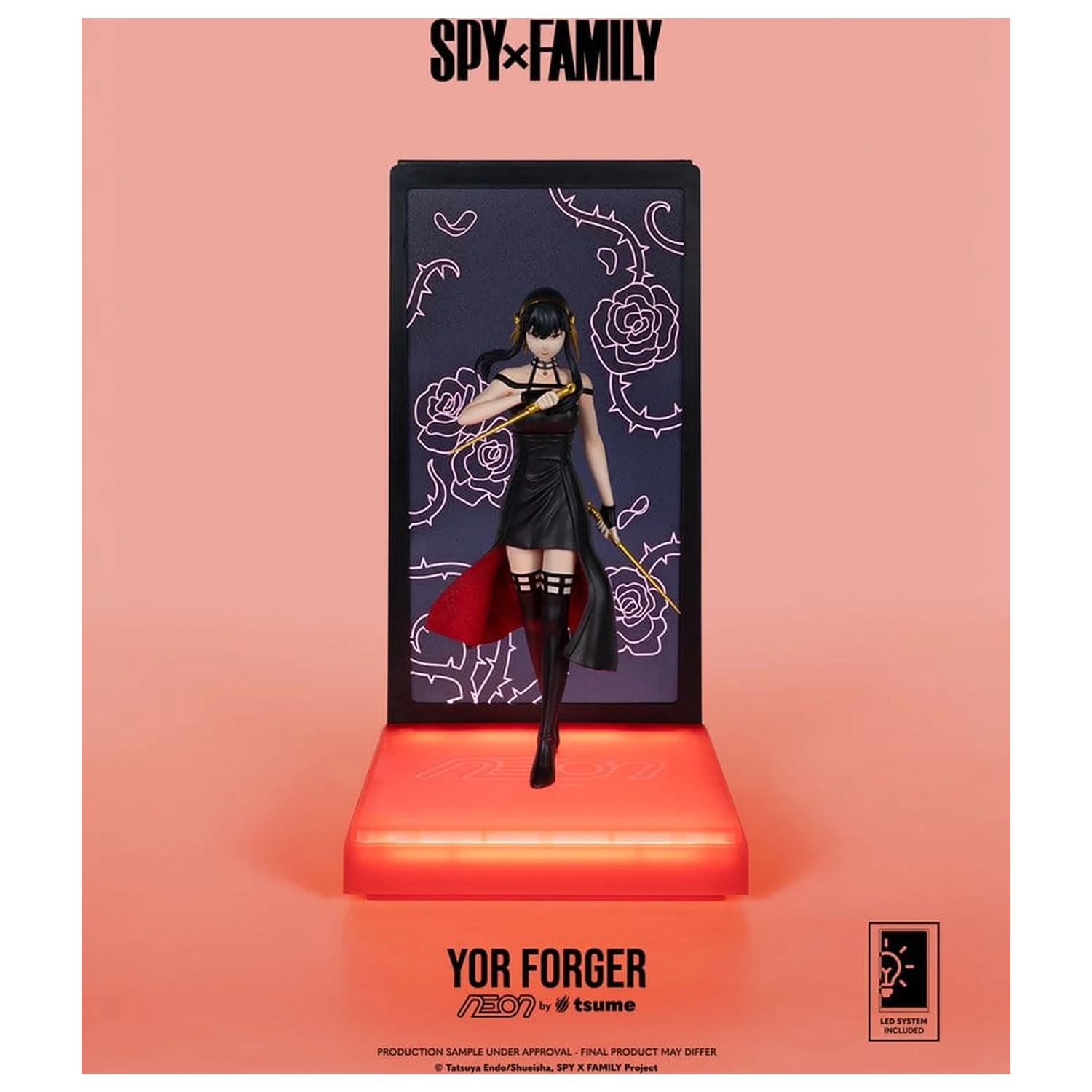Spy x Family Neon Figura 1/9 Yor Forger 20 cm fotografija proizvoda