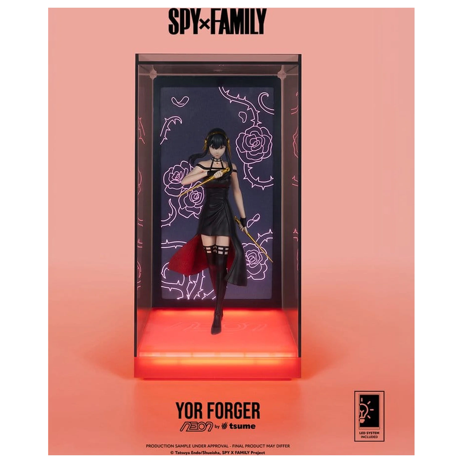 Spy x Family Neon Figura 1/9 Yor Forger 20 cm fotografija proizvoda