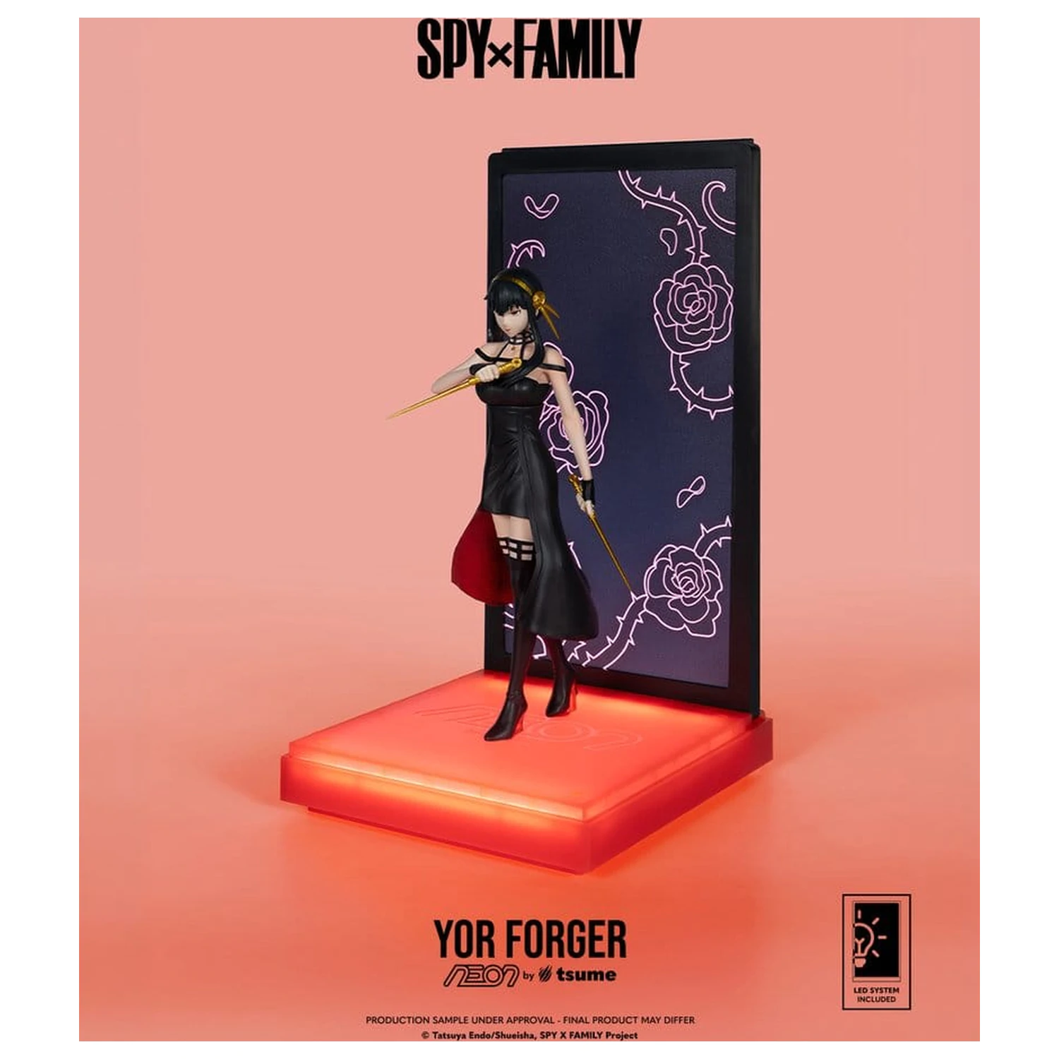 Spy x Family Neon Figura 1/9 Yor Forger 20 cm fotografija proizvoda