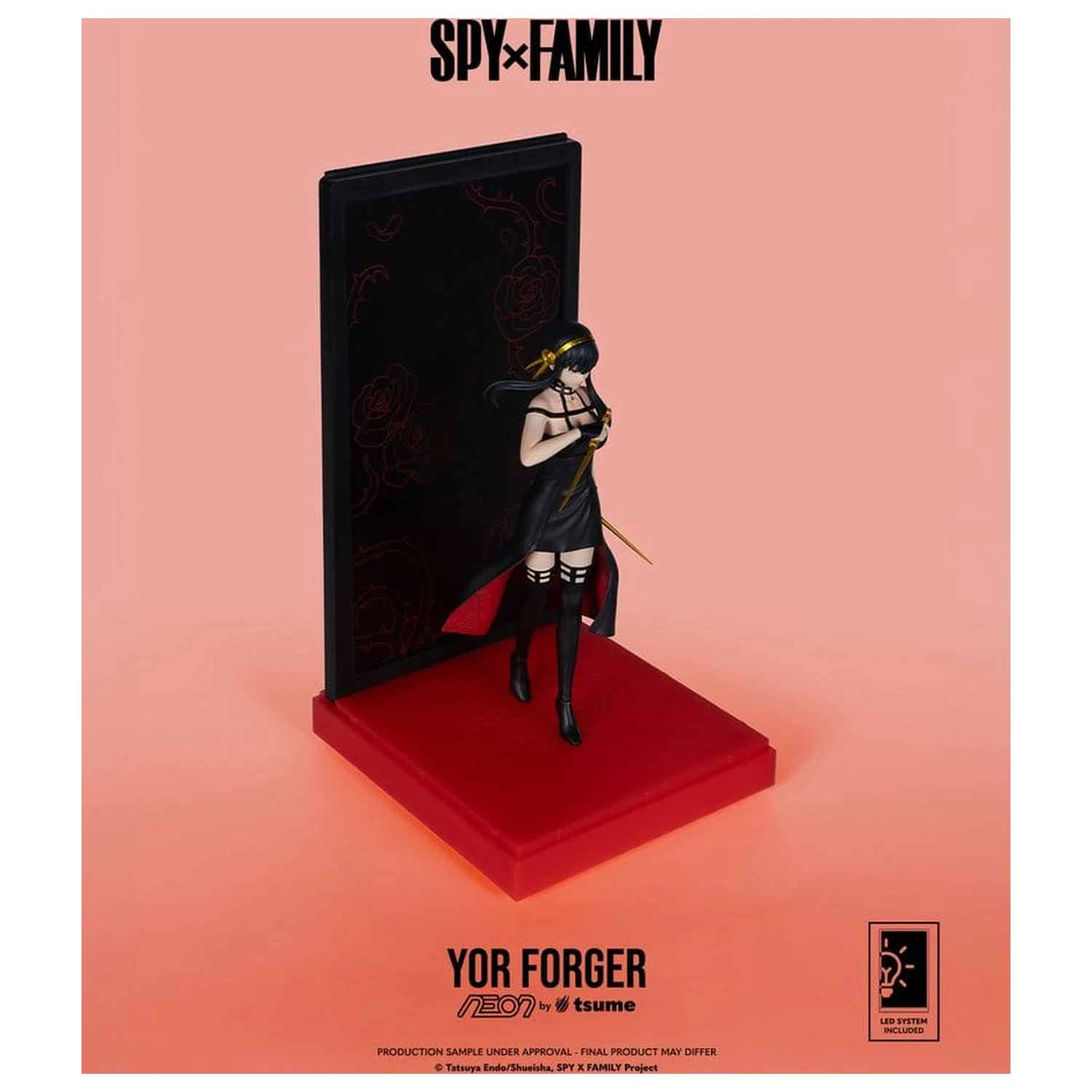 Spy x Family Neon Figura 1/9 Yor Forger 20 cm fotografija proizvoda
